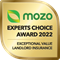 Mozo Experts Award for Exceptional Value 2022 - Landlord Insurance